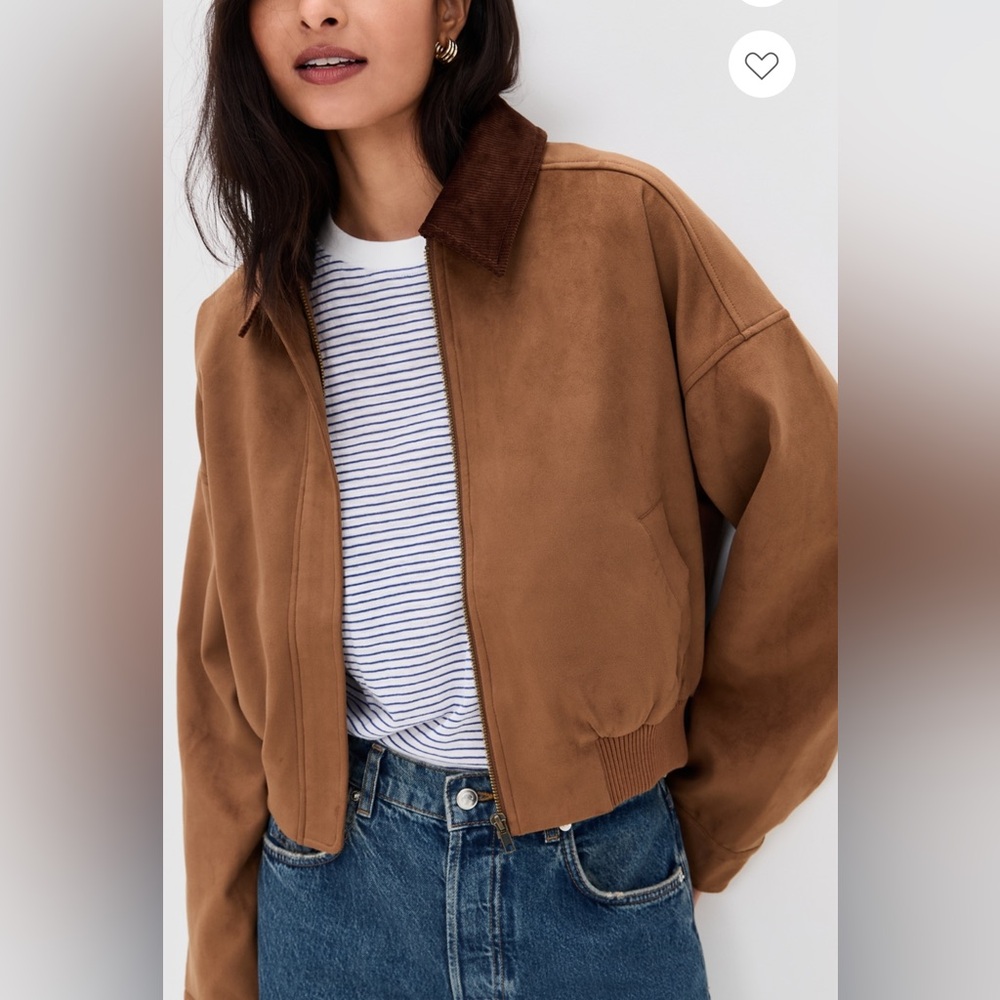 Astr Tan “Sorine” Bomber Jacket